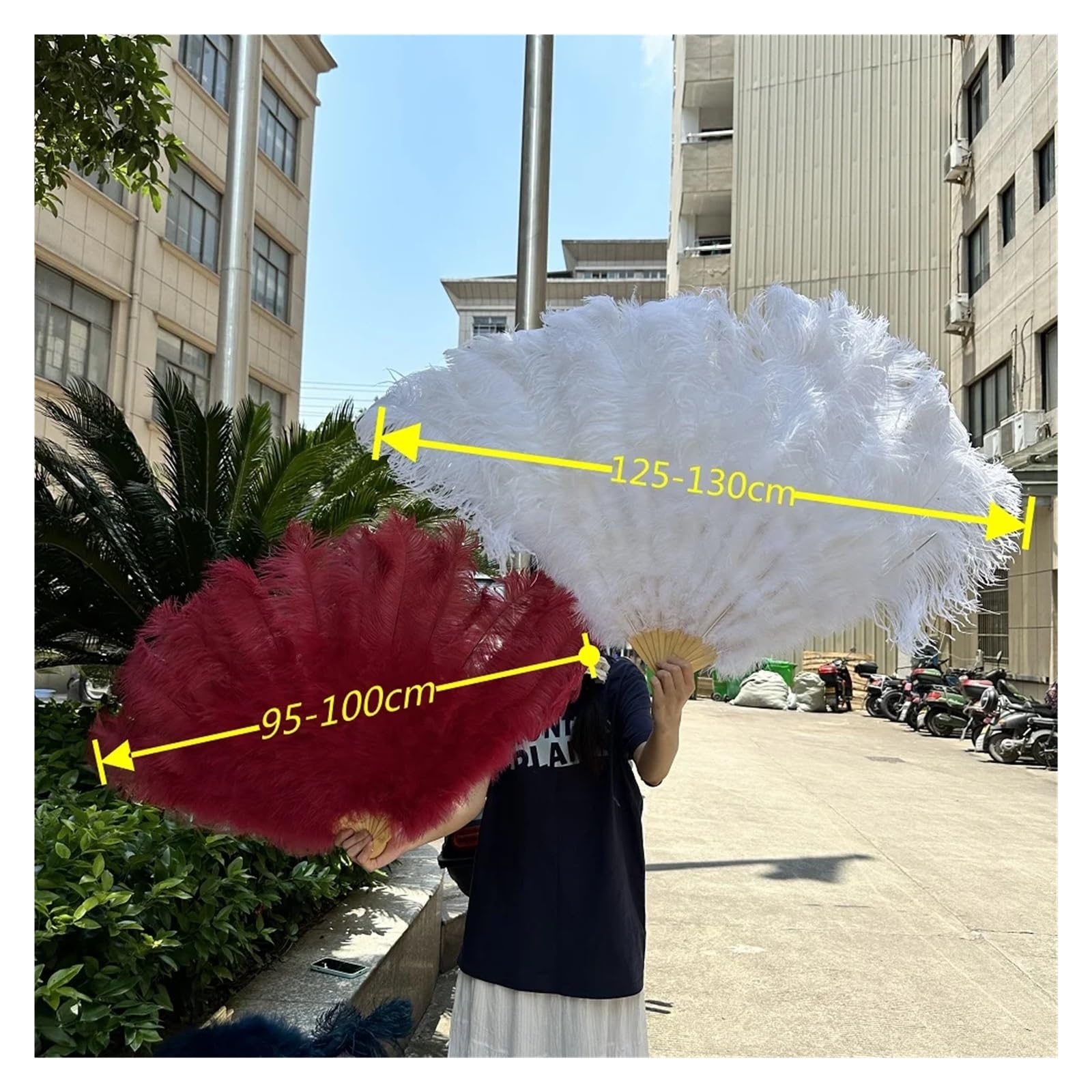 Amazon.co.jp: フェザーファン ハンドヘルド フラッパー 折りたたみ